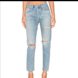 Agolde Jamie High-Rise Classic Jeans